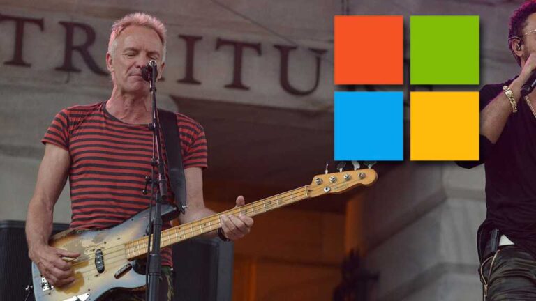 Microsoft hosts exec Sting concert in Davos before layoffs