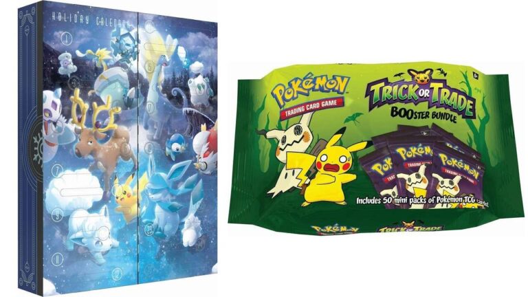 Pokemon TCG Halloween Cards And Advent Calendar Available At Amazon