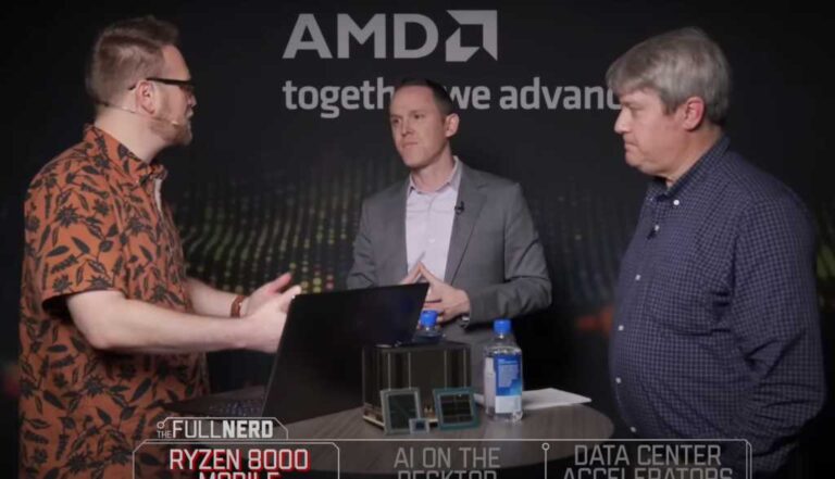 The Full Nerd: AMD execs dive deep into AI PCs, Threadripper 7000