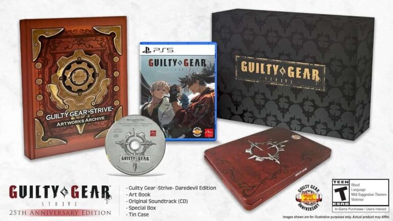 Guilty Gear Strive 25th Anniversary Collector’s Edition Is Up For Preorder At Amazon