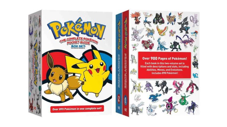 The Complete Pokemon Pocket Guide Box Set Is 1,100 Pages Of Poke-Facts For Only $29